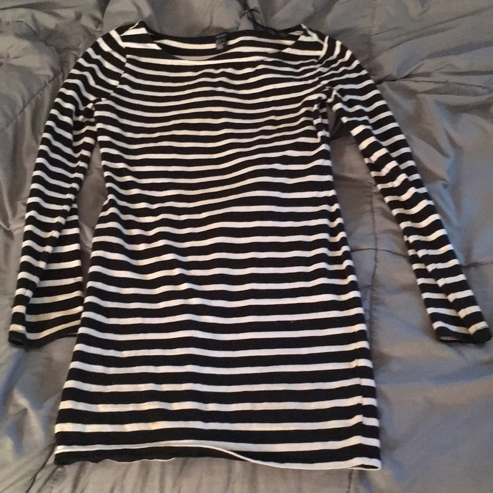 Long sleeve cotton dress